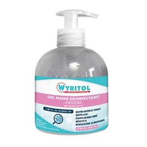 Lot de 12 - Wyritol Gel hydroalcoolique désinfectant mains -