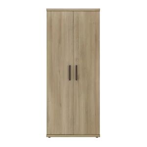 JPG Armoire haute Osiris - L.80 x P.45 x H.194 cm - 2 portes - Chene Bocage