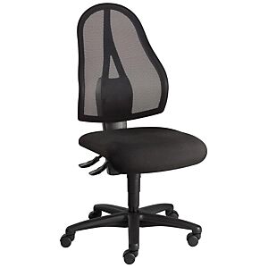 TOPSTAR Chaise de bureau Open Point maille noire hauteur réglable