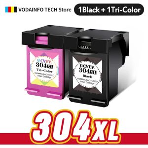 QSYRAINBOW Royek 304 XL cartouche d'encre de remplacement pour imprimante HP 304 HP304 XL Deskjet Envy 2620