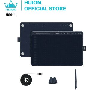 HUION – tablette graphique HS611 pour dessin Digital  266pps  avec stylet  multimédia  trois