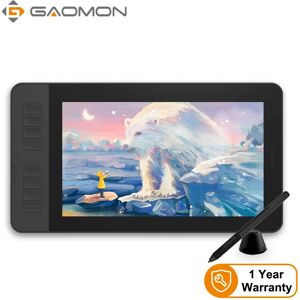 GAOMON – tablette graphique PD1161 IPS HD  avec 8 touches de raccourci et stylet à 8192 niveaux de