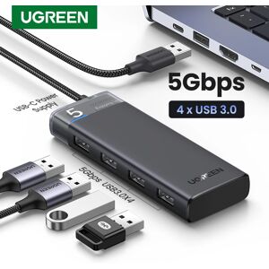 UGREEN a multiplicateur de prise USB Type C 3.0  4 ports  adaptateur pour MacBook Pro iPad Pro