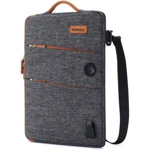 DOMISO-Sac etanche en polyester pour ordinateur portable avec port de charge USB  trou pour