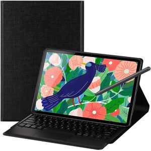 Feitenn Étui clavier pour tablette Samsung Galaxy Tab S7 + 12.4 Tab A8  housse avec stylet clavier