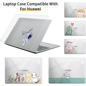 emotal Coque de Protection Rigide pour Ordinateur Portable  Étui pour Huawei Matebook D14 D15  Mate book