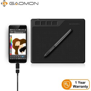 GAOMON S620 Tablette Graphique 6 5x4 Pouces de Sensibilite a la Pression de Niveau 8192 avec Stylet