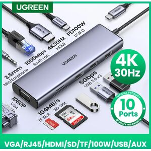 Ugreen a Hub adaptateur multiport USB 3.1 Type-C vers USB 3.0 et HDMI  accessoire pour MacBook Pro