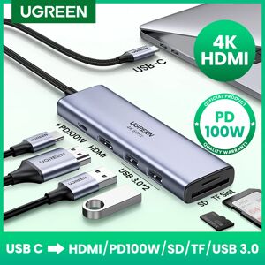 Ugreen a Hub adaptateur multiport USB 3.1 Type-C vers USB 3.0 et HDMI  accessoire pour MacBook Pro