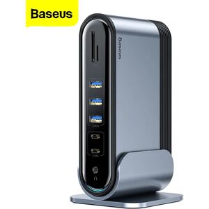 Baseus a Station d'accueil 17 en 1 USB Type C vers Multi 4KHD RJ45 VGA USB 3.0 PD adaptateur