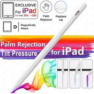 eAmpang Pour Apple iPad Crayon 2 Stylet iPad Pro 11 12.9 2021 2022 10.2 7th 8th 9th 10th Gen mini 5 6 Air 3