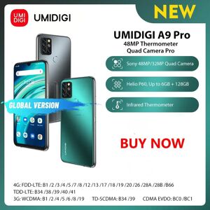 UMIDIGI Uacity-Smartphone IGI A9 Pro Debloque Android 10  Telephone Portable  Version Globale  6.3 Pouces