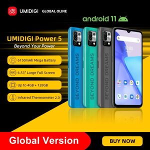 UMIDIGI Uacity-Smartphone IGI Power 5  version globale  Android 11  Helio G25  triple camera AI 16MP
