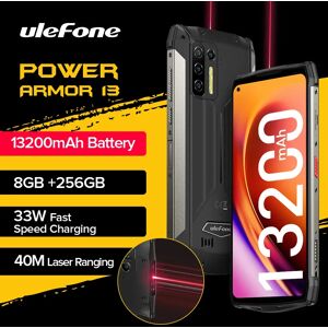 Ulefone-Smartphone Power Armor 13  telephone robuste  13200mAh  256 Go  Android 12  etanche  6.81