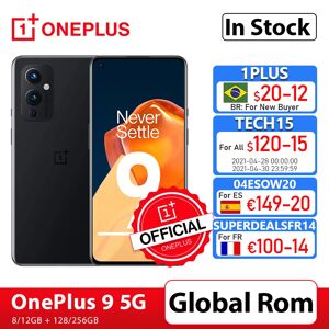 OnePlus Smartphone OnePlus 9 5G  ROM globale  processeur Snapdragon 888  8 Go  128 Go  6.5Hz AMOLED