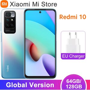 Xiaomi Smartphone Redmi 10  64 Go  2022 Go  MediaTek Helio G88  Octa Core  50MP Quad Camera  90Hz