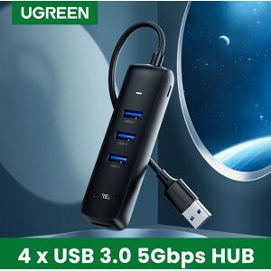 UGREEN ? HUB USB 3.0 2.0 Ultra Mini a 4 ports  adaptateur Micro USB 3.0 pour MacBook Pro Surface