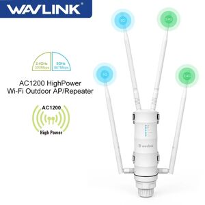 Wavlink ? Routeur amplificateur de wifi exterieur  repeteur POE double bande sans fil  avec point