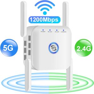 iMice Repeteur Wi-Fi 5G  1200Mbps  longue portee  amplificateur de signal sans fil