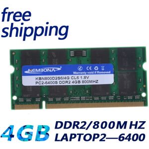 KEMBONA-Module pour ordinateur portable SODIMM  ordinateur portable DDR2  4 Go  4G  800 Z