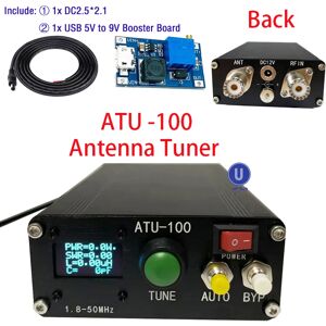 Hisonauto ATU-100 tuner d'antenne automatique de la machine 1.8-50MHz ATU100mini par N7DDC 7x7 micrologiciel