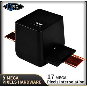 QPIX DIGITAL Scanner de Film negatif Monochrome Portable  35mm  135  convertisseur de Film coulissant  Image