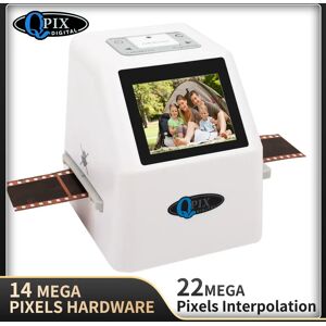 QPIX DIGITAL 22 MP 110 135 126KPK Super 8 negatif Photo Scanner 35mm diapositive Film Scanner numerique Film