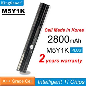 KingSener-Batterie d'ordinateur portable pour Dell Inspiron  14.8V  2800mAh  M5Y1K  3451  3458