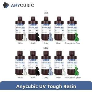 ANYCUBIC ANYToxic BIC-Resine UV Resistante et Flexible pour Imprimante 3D Photon Mono (X)LCD  Nouveaute