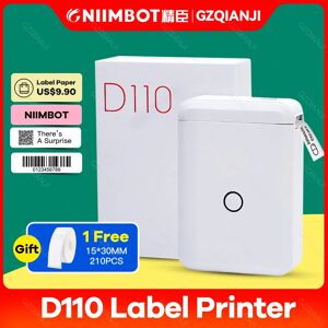 Niimbot ? etiquettes autocollantes sans fil D110  imprimante de poche  marqueur de prix thermique