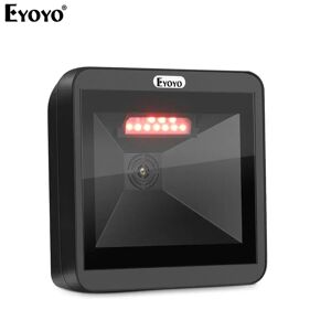 Eyoyo-Scanner de codes-barres de bureau OJ  mains libres  filaire  USB  grand lecteur de