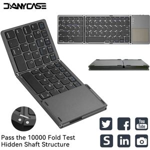 DANYCASE Mini clavier pliable sans fil  compatible Bluetooth 3.0  pour Windows Android ios  tablette  ipad