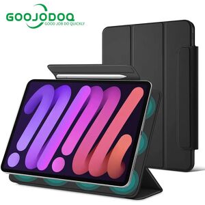 GOOJODOQ Coque intelligente magnetique avec fermoir  etui pour iPad Mini 6 Pro 11 12.9 12 9 Air 4 Air 5