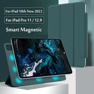 Lilaofei Étuis intelligents magnetiques pour iPad  housse pour iPad 10e  10.9  2022  10e  Pro 12.9  4e