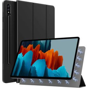 MoKo Coque pour tout nouveau Samsung Galaxy Tab S8 2022  étui magnétique puissant à triple support pour