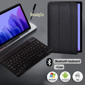 IceBear Case Coque en cuir avec support de tablette et clavier Bluetooth  étui pour Samsung Galaxy Tab A7 10.4