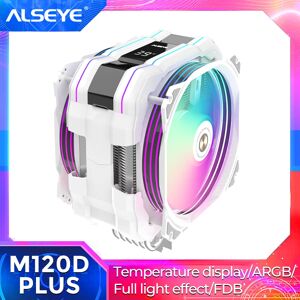 ALSEYE – refroidisseur de processeur pour Intel LGA1700  120mm  PWM  6 caloducs  couvercle