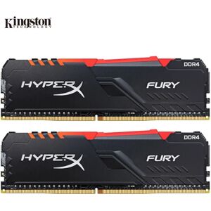 SORBANG Kingston-Memoire de serveur d'ordinateur de bureau  hyperx fury rgb  modele ddr4  frequence