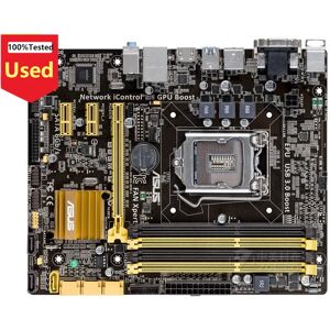 Asus LIncome 1150 B85M-G Carte Mère M-ATX B85M DDR3 Pour Intel B85 32GB Bureau USB3.0 SATA3 Original