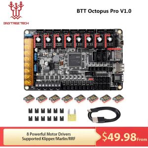 BIGTREETECH BIGTREETacétone Carte mère Octopus Pro V1.0 BTT  Klipper Accessoires d'imprimante 3D TMC2209