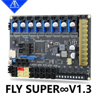 Mellow Mdu.com Super♾Carte mère pour imprimante 3D  carte V1.3  3 HV  Reprap  32 bits  WiFi  2oz  Pcb pour