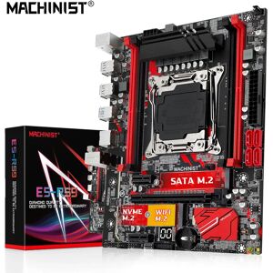 MACHINIST-Prise en charge de la carte mère RS9 X99  processeur CPU Xeon E5 V3 V4 LGA 2011-3  RAM