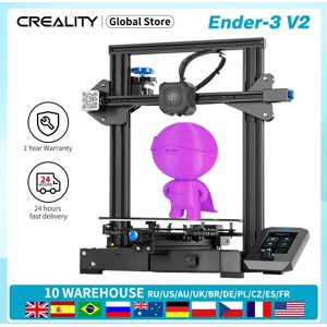 CREALITY 3D CREALITY-Analyste de mise à niveau d'imprimante Ender-3V2 3D avec carte mère silencieuse 32 bits