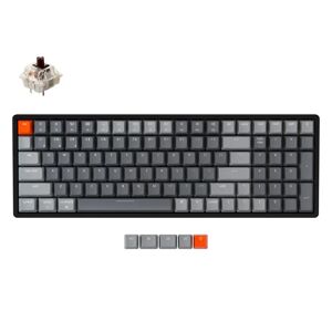 Keychron ? clavier mecanique sans fil Bluetooth K4 J V2  retro-eclairage rvb  cadre en aluminium