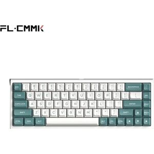 FL·ESPORTS FL-ESPORTS – clavier mécanique filaire FL680 à 68 touches  sans fil  Bluetooth 2.4 ghz  rvb  échange