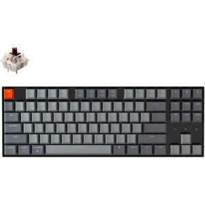 keychron Clavier mécanique sans fil Bluetooth K8 G Keychron Gateron  avec rétroéclairage blanc  interrupteur