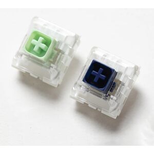 KPrepublic Novelkey-Joli RGB SMD Kailh Box pour clavier mécanique MX  crème  bleu marine  cristal diversifié