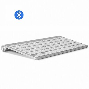 NVAHVA Clavier Bluetooth sans fil ultra-fin  haute qualité  muet  tablettes et smartphones  IOS  Android