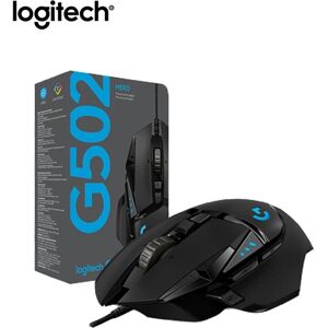 Logitech Souris de jeu professionnelle G502 HERO RGB  25600 pigments ug I  lumiere reglable