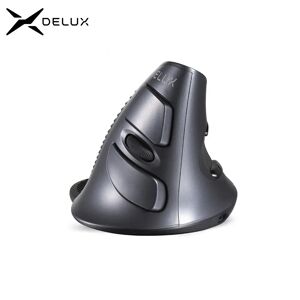 Delux M618G souris verticale sans fil Rechargeable  souris optique ergonomique 4000 DPI avec